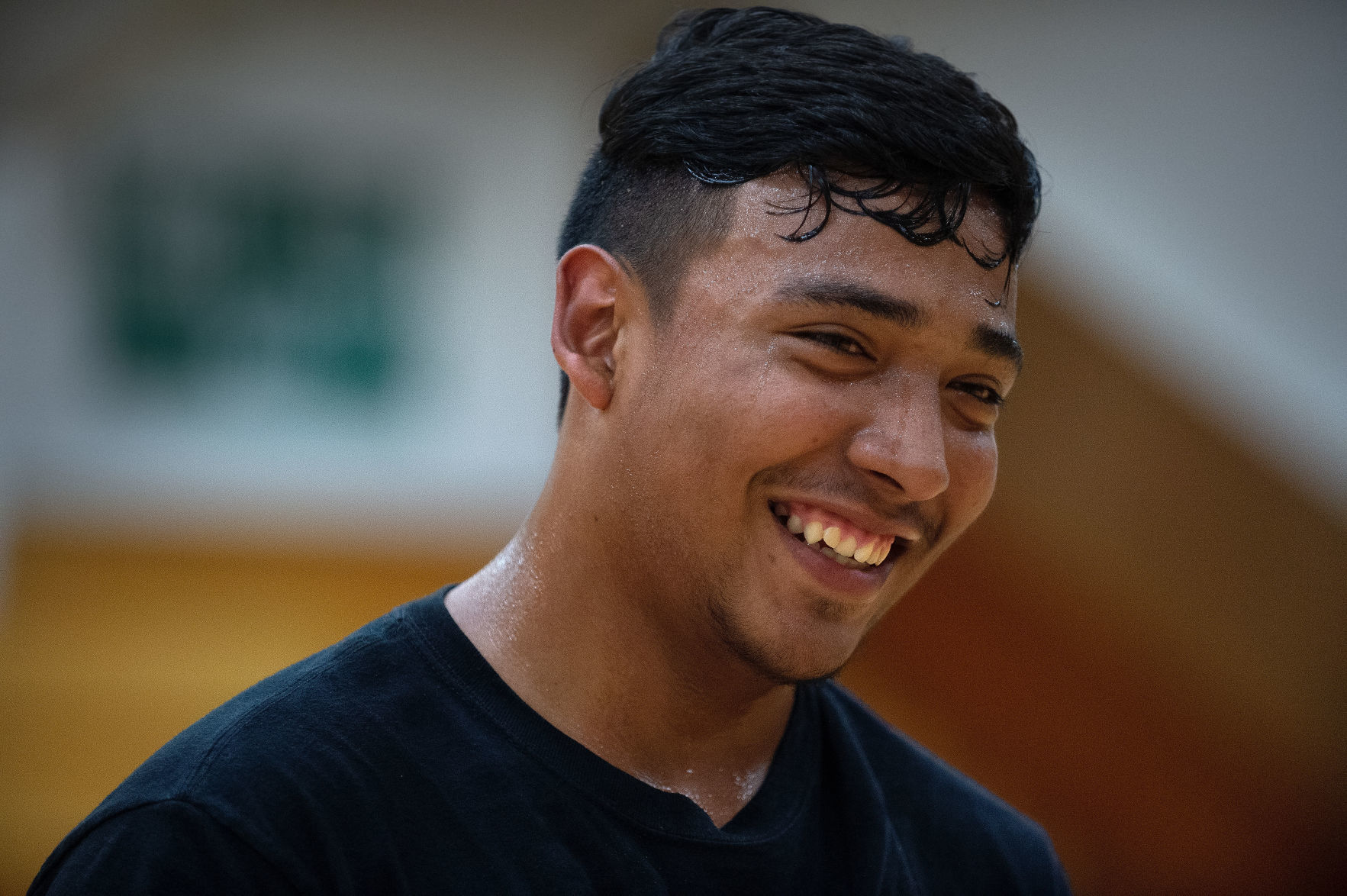 Camarillo refines his skills on, off court
